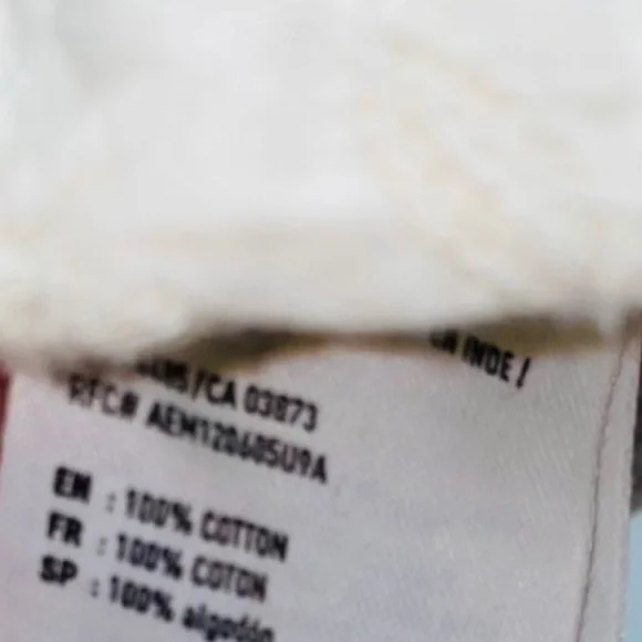 100% cotton eyelet lace bralette American Eagle, adjustable straps, vintage look - Picture 9 of 12